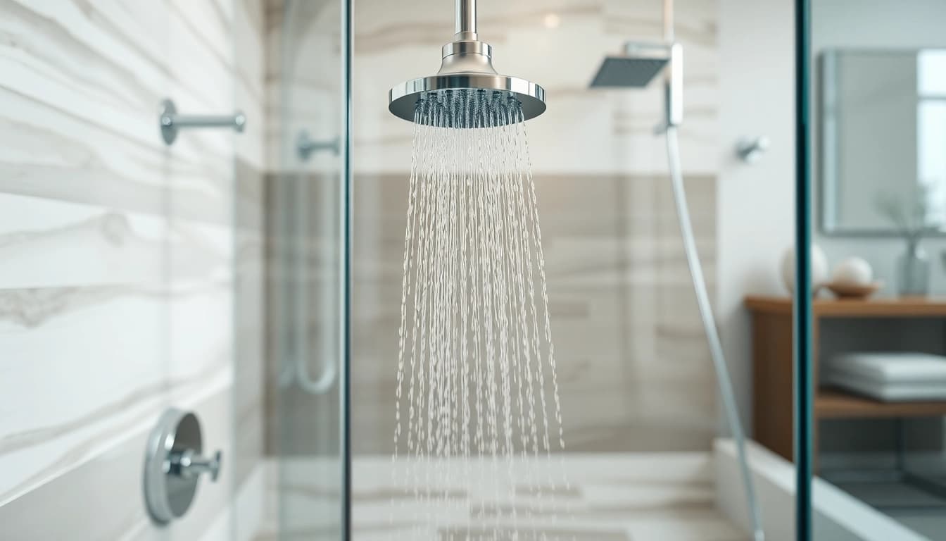 Transform your space with elegant showers au, showcasing modern bathroom design and sleek fixtures.