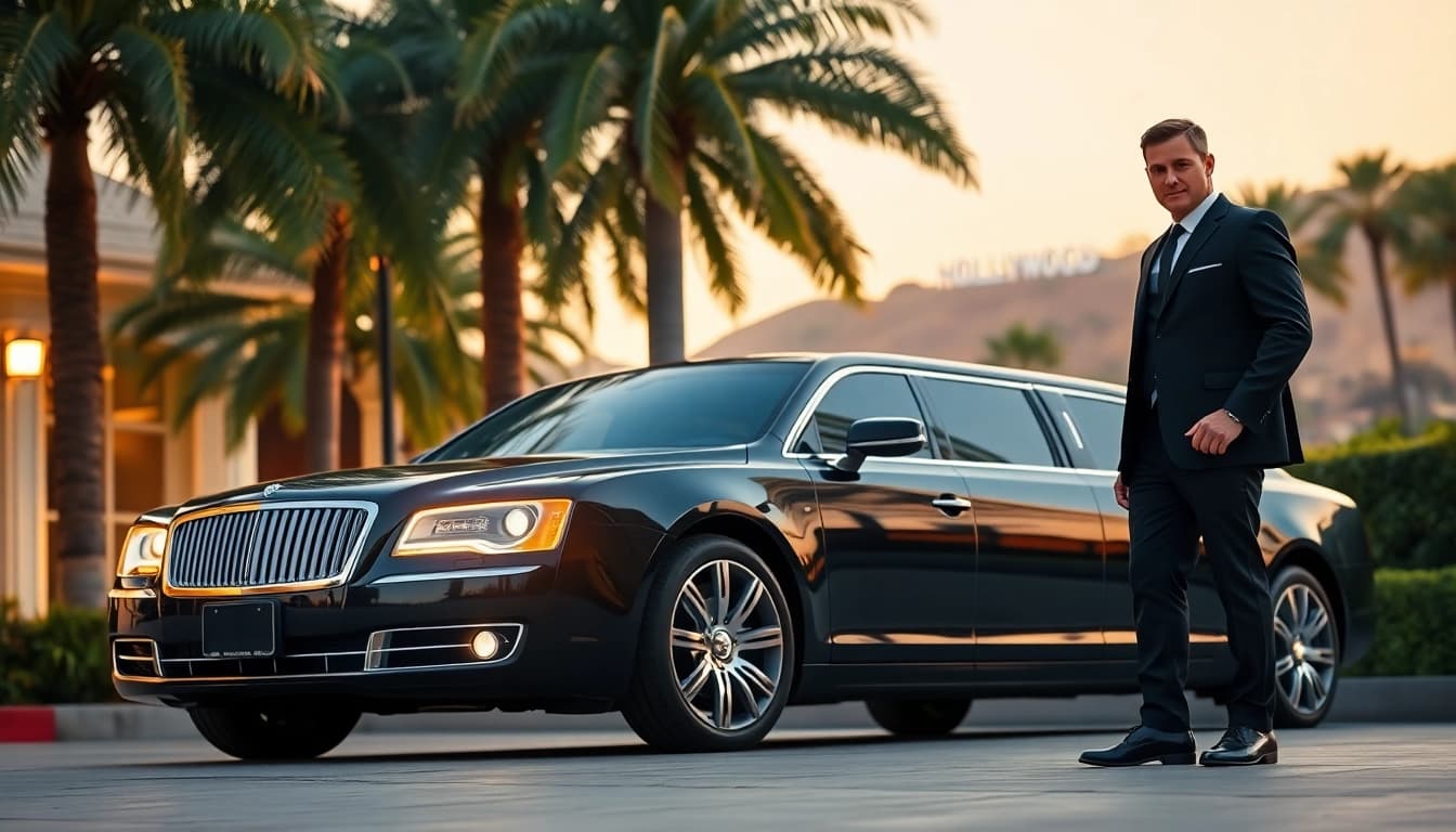 Experience luxury travel with Hollywood Town Car and Limousine service in Los Angeles.