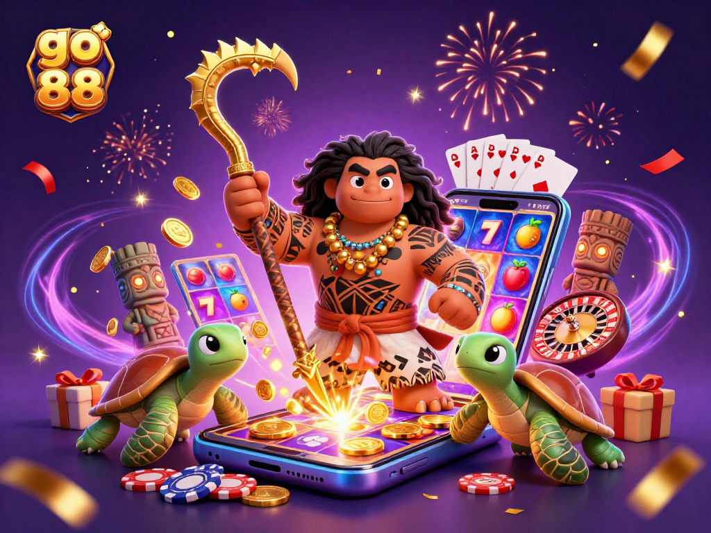 Experience thrilling gameplay with go 88, featuring a demigod and exciting slot elements
