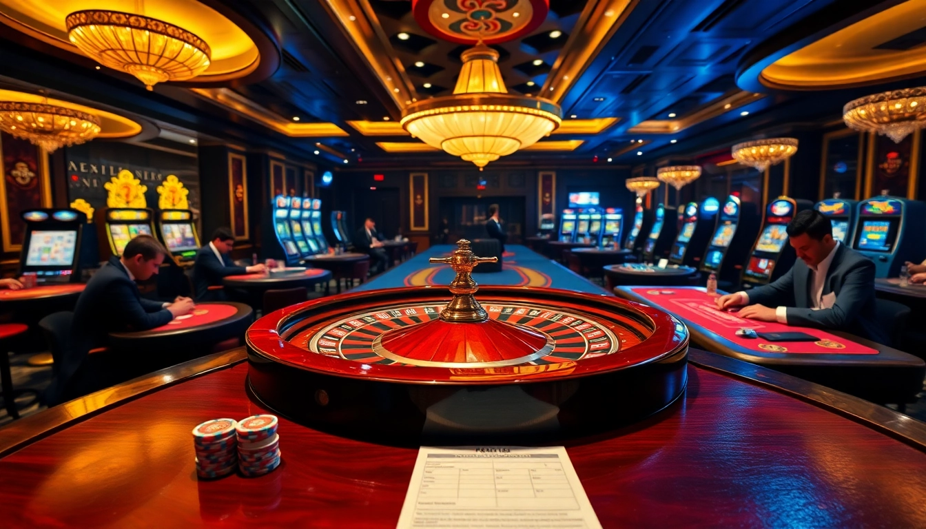 Engage with F168's thrilling casino scene showcasing roulette and poker excitement.