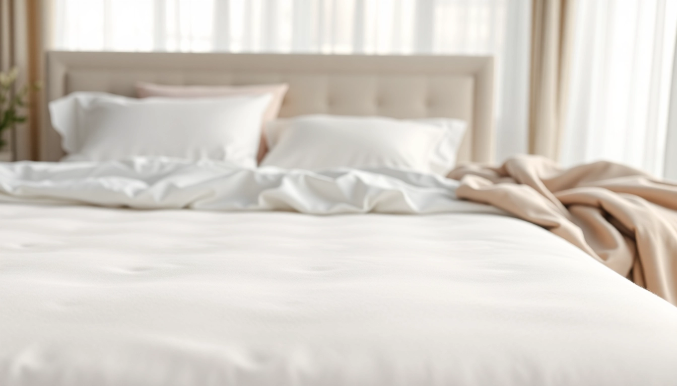 Enhance your sleep quality with this tencel mattress protector, showcasing its soft texture and comfortable design.