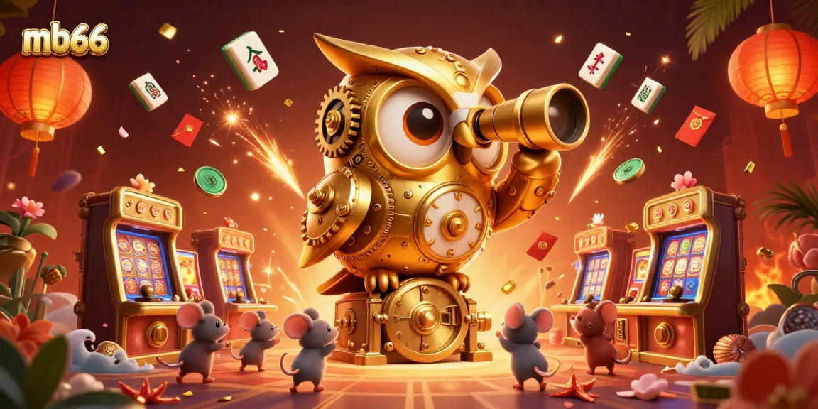 Win with mb66 at the vibrant casino, featuring sparkling elements and engaging characters.