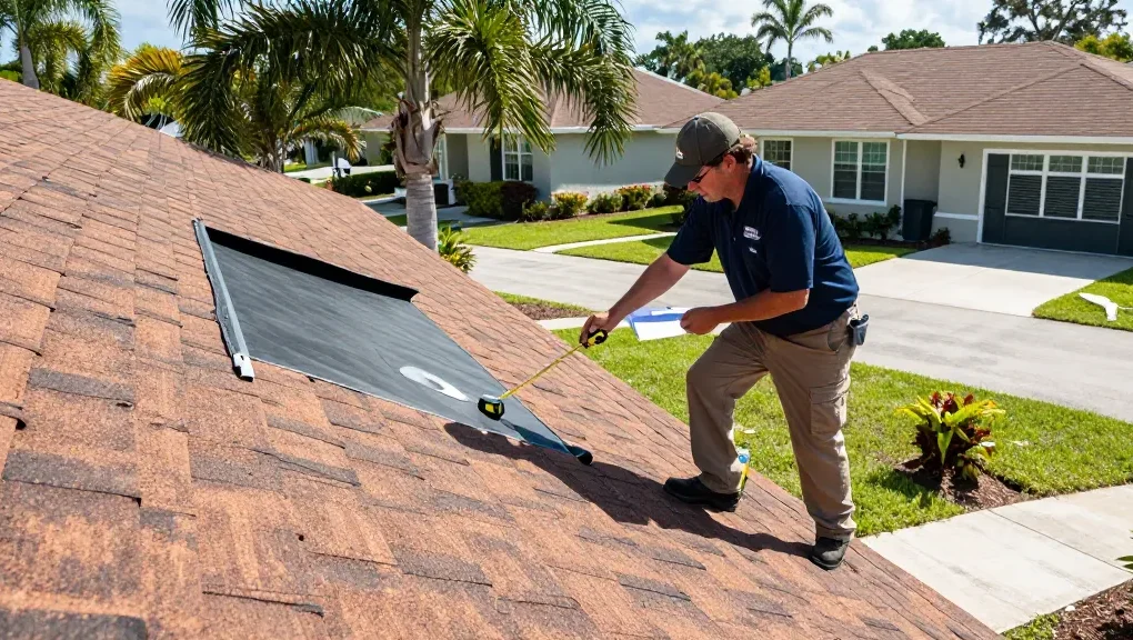 Wind mitigation inspection in Tampa FL by Avatar Roofing ensuring storm readiness and lower insurance rates.