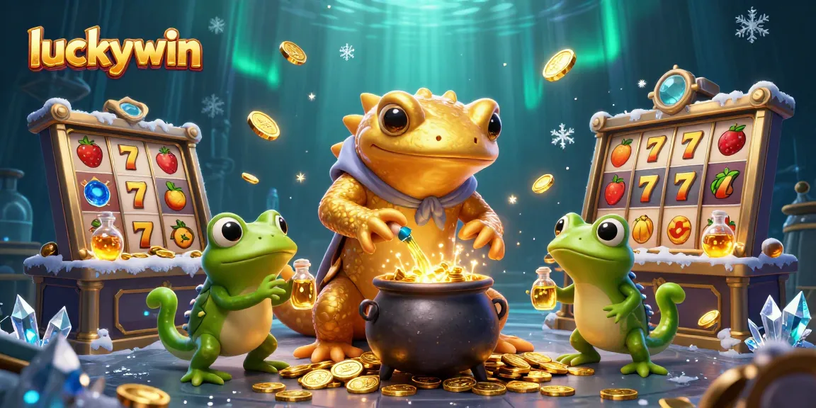 Experience luckywin’s thrilling slots adventure with our 3D gold-transmuting alchemist and exciting game elements.