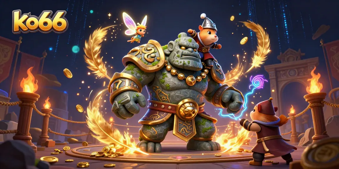 Experience exhilarating action at ko66 with magical characters in an immersive gambling adventure.